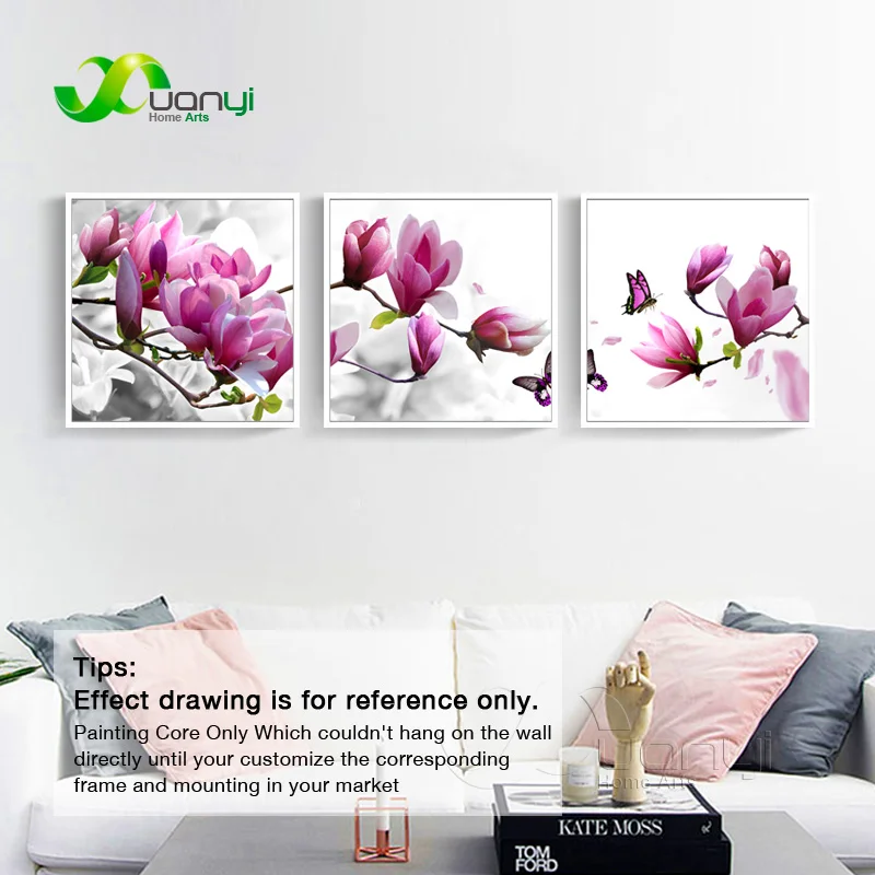По индивидуальному заказу картины на холсте цветок магнолии картина с магнолией
