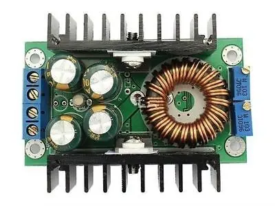 

DC-DC Adjustable Voltage CC CV Buck Converter 7-32V to 0.8-28V 12A 300W 12V/5V