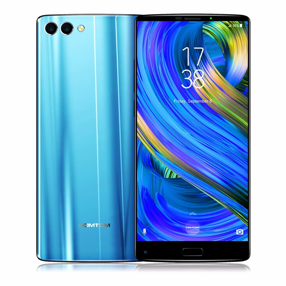 HOMTOM S9 плюс 18:9 5 99 &quotHD смартфон mtk6750t восемь ядер 4 ГБ Оперативная память 64