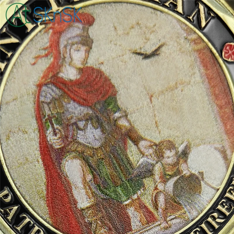 5 шт./лот новые традиционные памятные медали Святого флориста пожарные ремесла