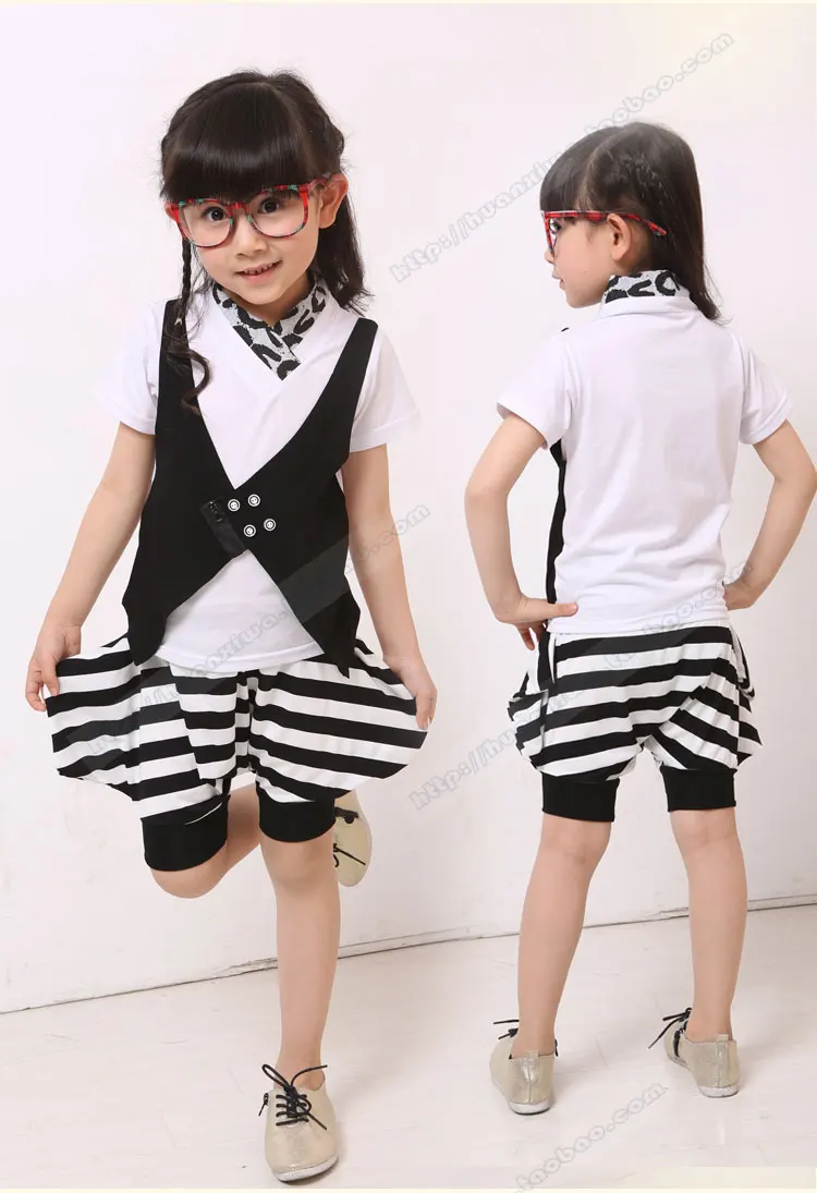 Детские джазовые танцевальные костюмы для мальчиков и девочек танцевальная