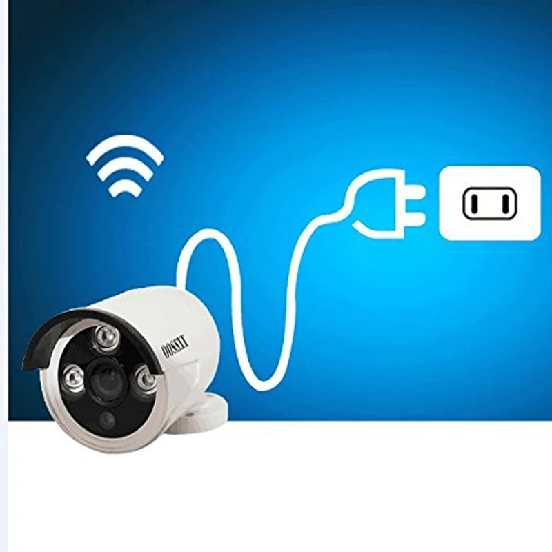 Камера видеонаблюдения OOSSXX 1080P HD IP IP67 водонепроницаемая 2 МП P2P Onvif IP|Камеры