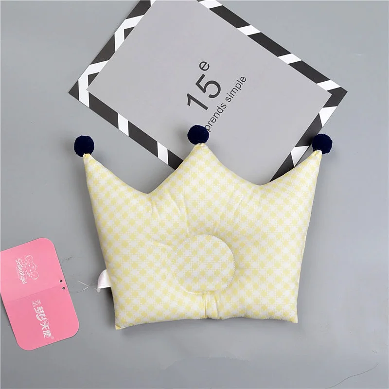 Style 10 Подушки для новорожденных с рисунком единорога из мультфильма; Подушка для сна; Предотвращающая появление плоской головы; подушка для младенцев в форме короны - Цвет: Style 10