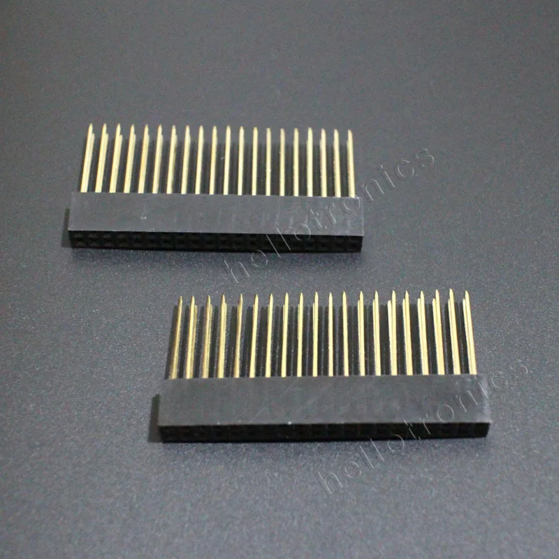 Hellotronics 50Pcs/Lot Stacking Header for Raspberry Pi A+ B+ 2 3 4 - 2x20 Extra Tall Stackable Female | Обустройство дома