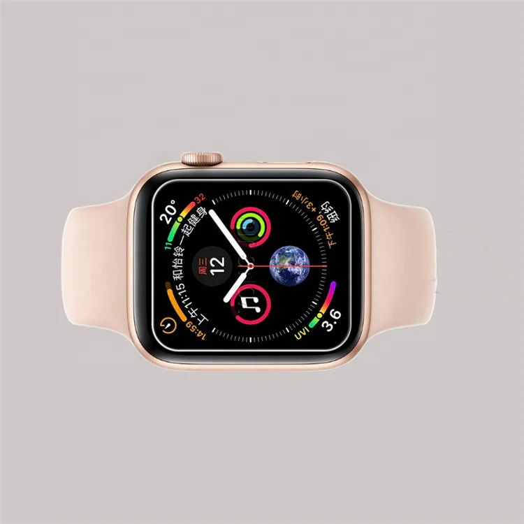 2.5D 9h Защитная пленка для экрана защита iwatchs 40 мм 44 Передняя из закаленного стекла
