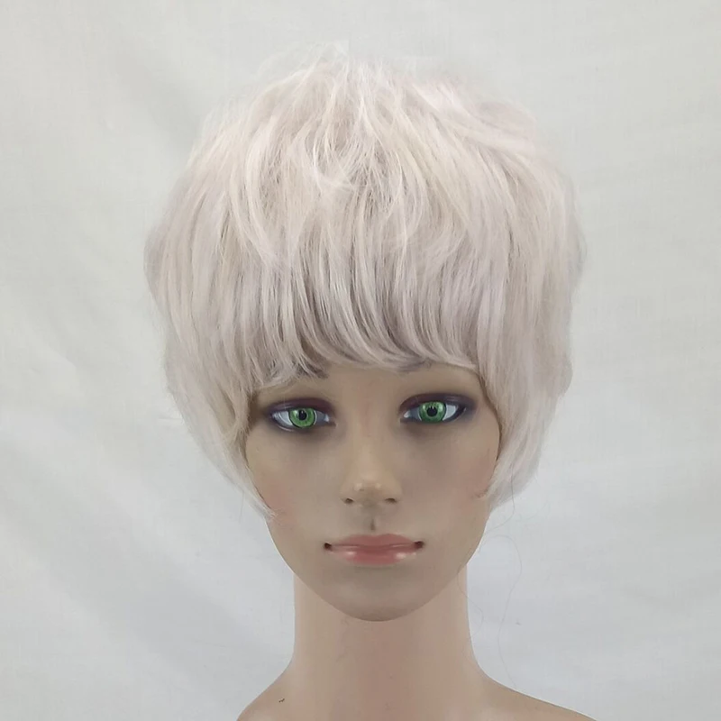 HAIRJOY парик 1B цвет короткие прямые синтетические женские волосы Пикси Высокая температура волокна 4 цвета