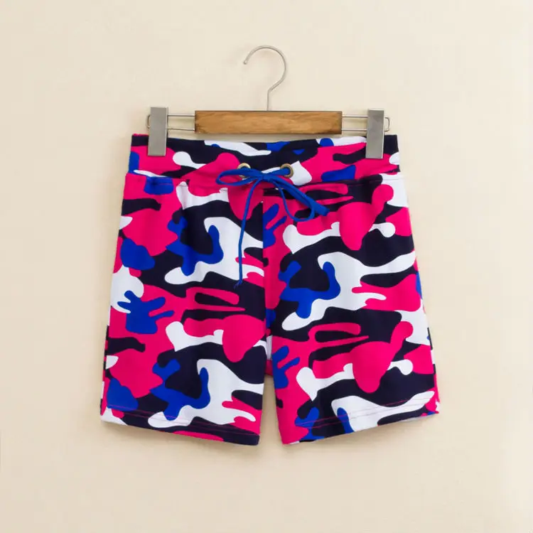 

New Camouflage Shorts Low Waist Men's Fitness Workout Shorts Cotton Training Shorts Workout Gym Trunks Breeches
