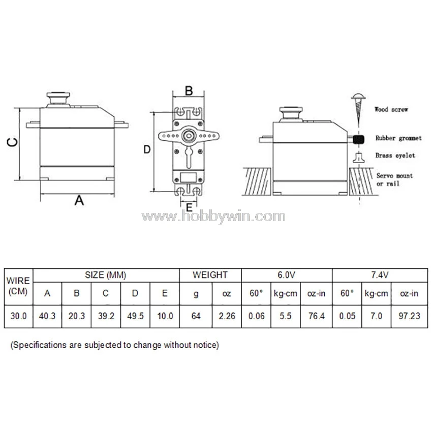 Фонарь бесщеточный мотор 7 кг металлическая шестерня цифровой сервопривод JR