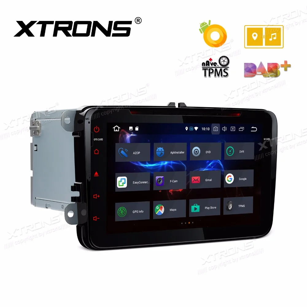 XTRONS 8 ''Android Восьмиядерный автомобильный dvd плеер gps радио для VW Volkswagen Bora Golf Plus