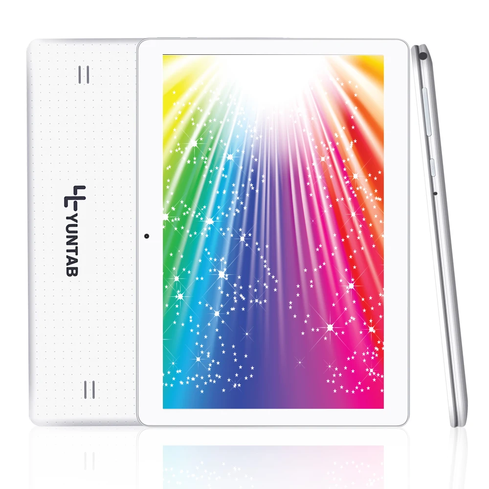 YUNTAB 10 1 дюймов K107 3G планшетный ПК Android 5 четырехъядерный 1280*800 Двойная камера 0.3MP + 2MP
