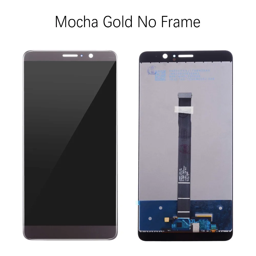 Дисплей для HUAWEI Mate 9 MHA-L29 LCD в сборе с тачскрином на рамке 5.9'' черный белый золото Mocha Gold