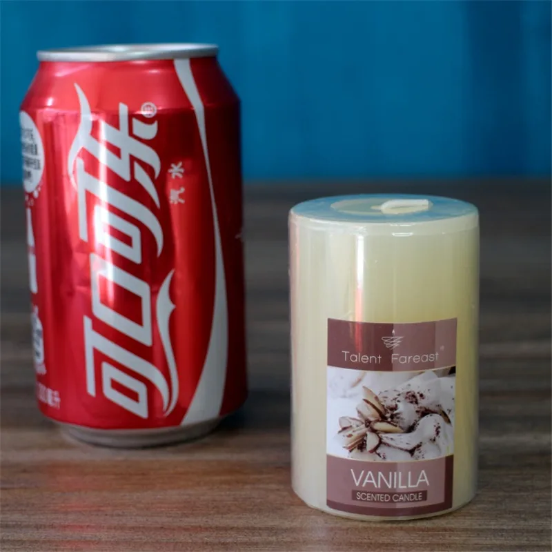 5x7.5cm Beige Декоративные свечи Mariage Bougies Et Chandelles Velas Парфюмерия день рождения для свадеб букеты ароматические свечи JKK090 - Цвет: 5x7.5cm Beige
