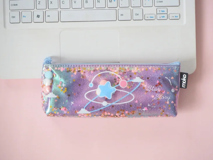 1 шт. кавайный чехол для карандаша планета история подарок Хэлло Китти школьный