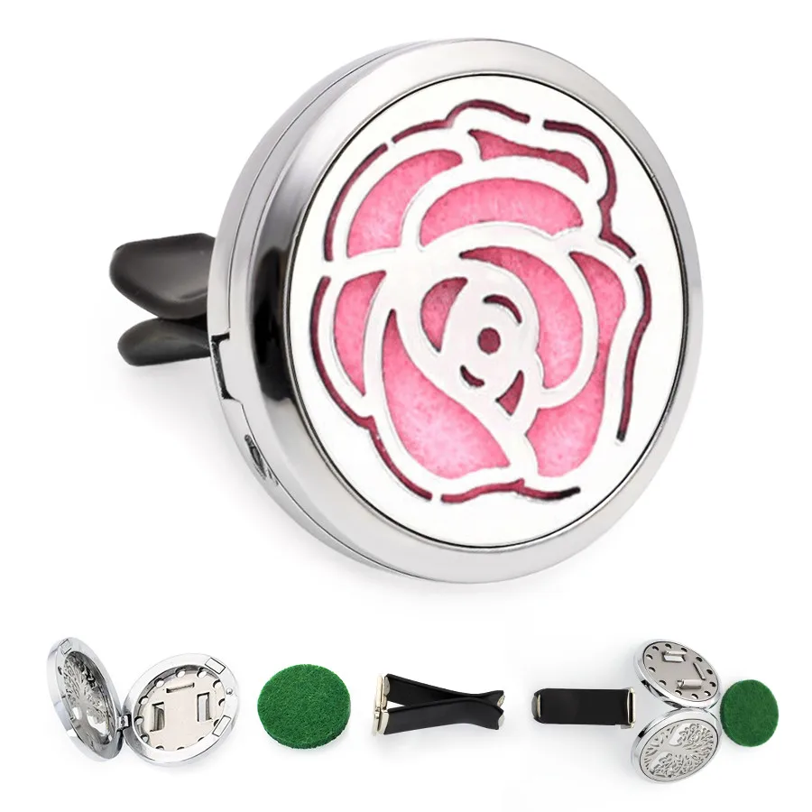 Диффузор медальон съемная фотостальная рамка из переднего сплава эфирное масло