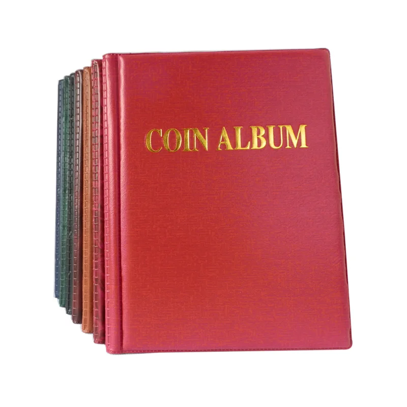 Coin Album 250 openings 10 pages World coin stock collection protection album OEM  and banknote album