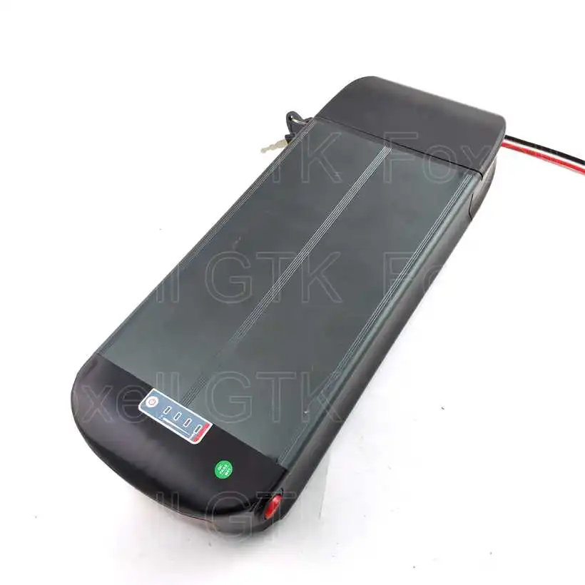 Brand rear rack style LiFePO4 Battery Pack 48V 10AH 12ah 2000 time cycle 3.2V Cells dolphin type 3 with 58.4v 3A charger | Электроника
