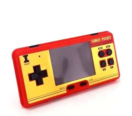 Handheld Only 3 дюйма 8 бит ретро мини портативный игровой плеер семья Карманный встроенный 638 классические игры видео игровая консоль для ТВ геймпады - Цвет: Handheld Only