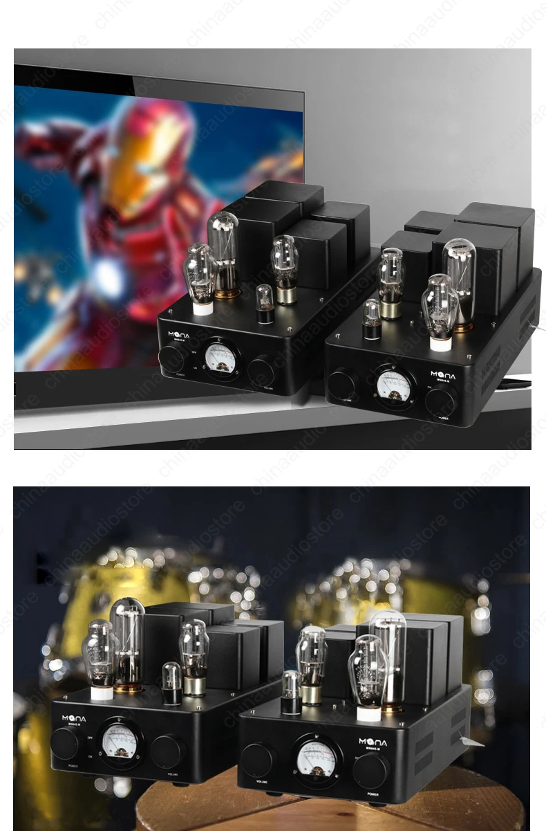 HiFi MONA 845 ламповый усилитель пара 845 Моно блок стерео одиночный класс А ламповый усилитель, 300B водительский этап, 6SL7 предусилитель