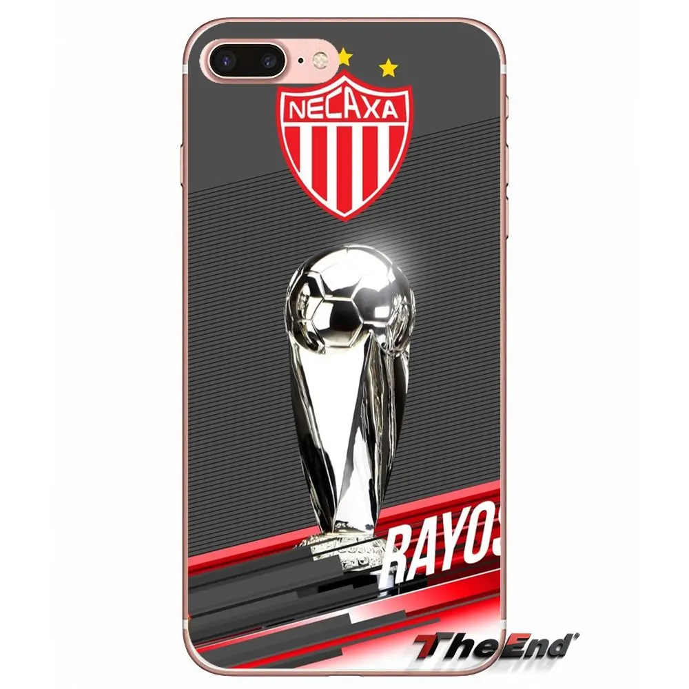 Прозрачный чехол из ТПУ с логотипом Necaxa Soccer для Huawei Honor 7X V10 6C V9 6A Play 9 Mate 10 Pro Y7 Y5 P8 P10