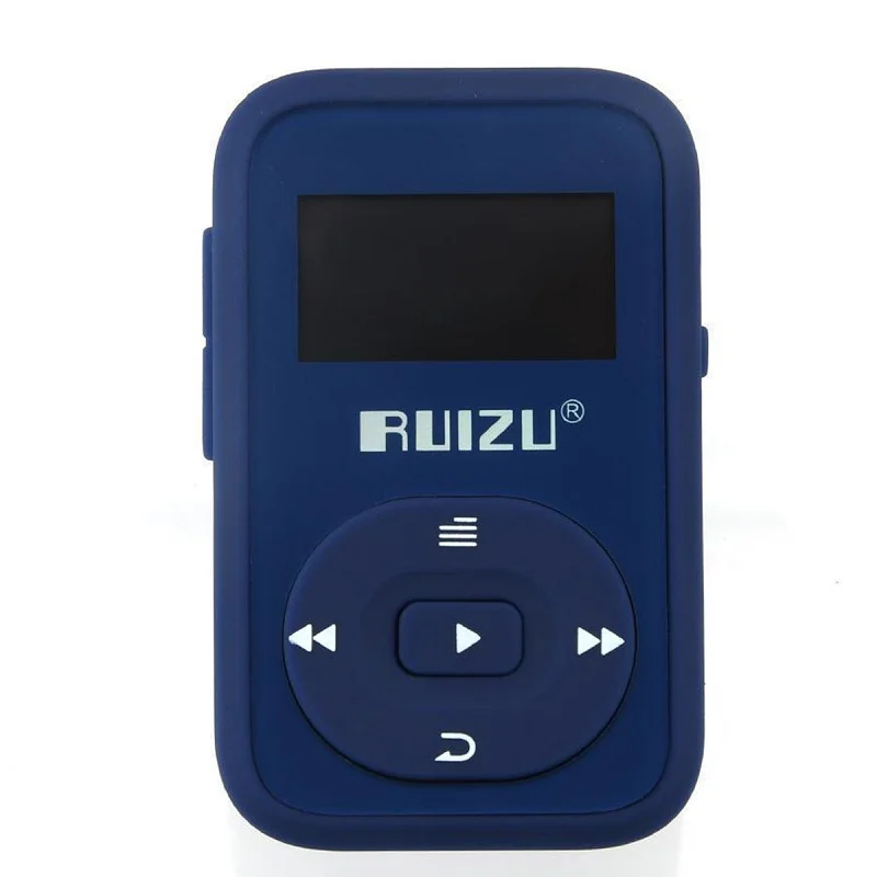 Зеленый Mp3 плеер RUIZU X26 MP3 музыкальный плеер Bluetooth walkman 64 Гб Micro SD Поддержка WAV WMA WAV APE FLAC TXT воспроизведение запись fm-радио - Цвет: Зеленый