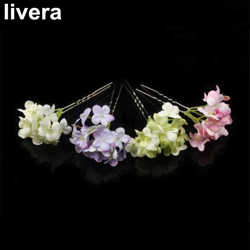 Ливера Новая мода Красочные Ткань заколки личности Для женщин партии Женские