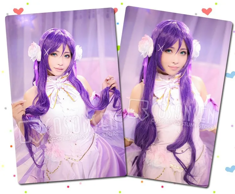 COSPLAYONSEN Love Live! Белый день Святого Валентина Пробуждение платье Nozomi Tojo Косплей Костюм Любой размер на заказ