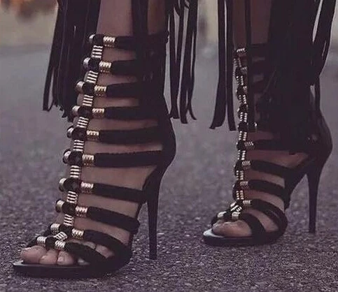

Newest 2016 Women Ropes Strappy Sexy Sandals Summer Open toe High Heel Sandal Woman Gladiator Cut-outs Sandals Free Ship