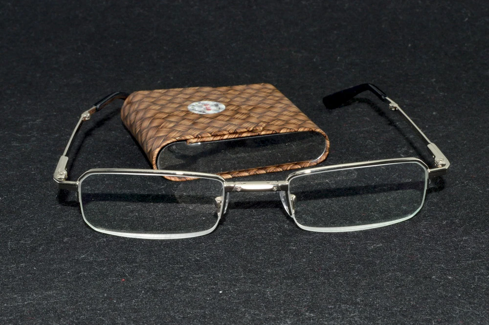 Leesbril Lentes De Lectura Clara Vida Складная с Чехол узкие Объективы Для мужчин женщин очки для