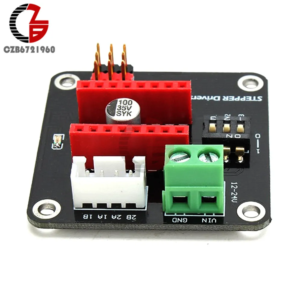 A4988DC 12V 24V 5V 42 Stepper Motor Driver Module Step Development Board DRV8825 for Arduino R3 3D Printer DIY | Инструменты