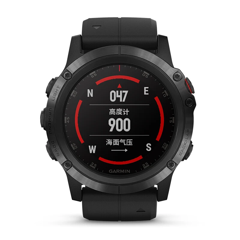 GARMIN Fenix 5x plus Multisport GPS Pulse Ox пульсометр музыка и Pay черное оборудование/черный
