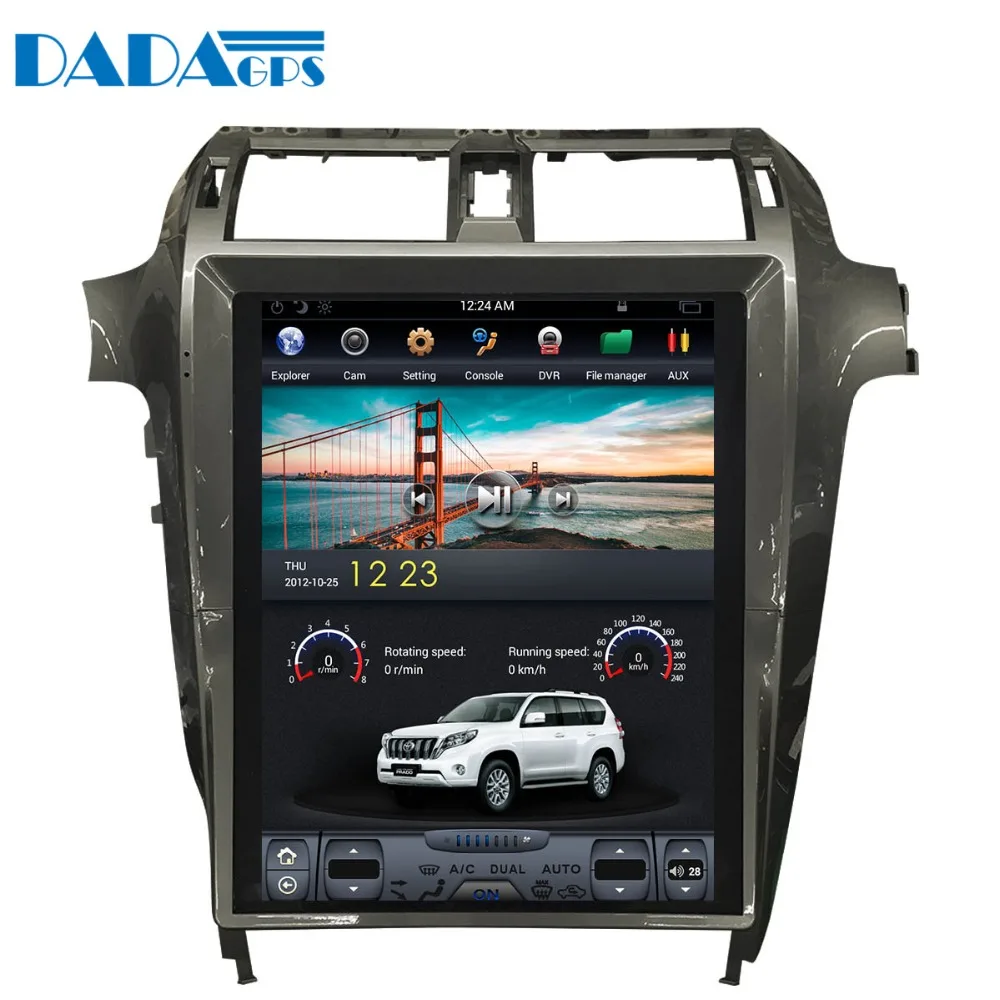 Автомобильный DVD плеер в стиле Tesla 15 дюймов GPS навигация для Lexus GX400 GX460 2010 +