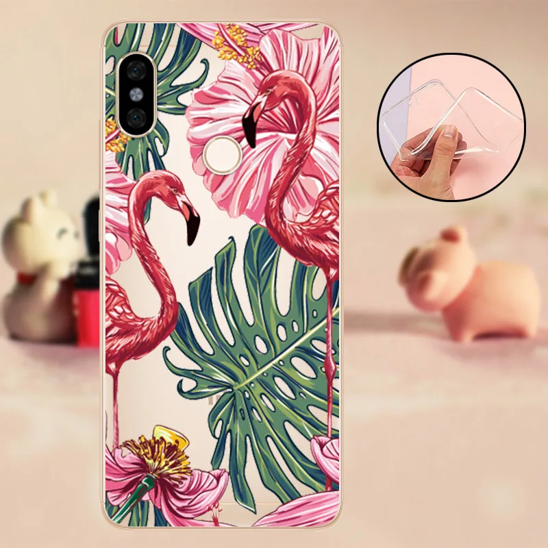Чехол для телефона Xiaomi Redmi Note 5, силиконовый чехол-бампер для Xiaomi Redmi Note 5 Pro, мягкий силиконовый прозрачный чехол, Funda - Цвет: FHLHV