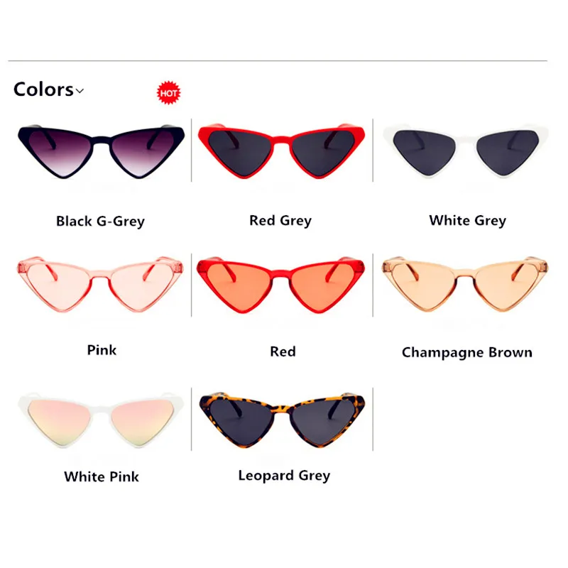 Женские и мужские солнцезащитные очки Gafas de sol Mujer винтажные треугольные кошачий