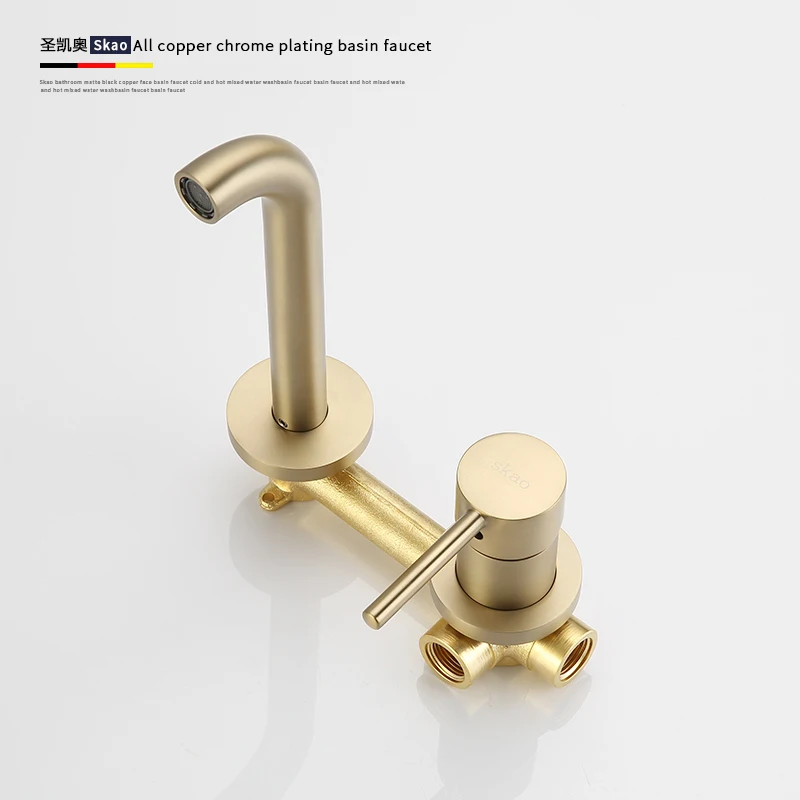 Смеситель для раковины в ванной комнате смеситель ванны латунный с одной ручкой