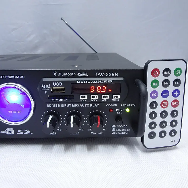 339B высококачественный двойной микрофон для караоке карта FM радио 2 0