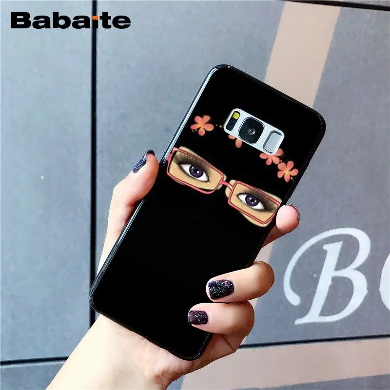 Babaite женский хиджаб для лица Мусульманский Исламский грил глаза PhoneCase для samsung Galaxy S9 S7 edge S10 Plus S10E S10lite S8 plus S5 M10