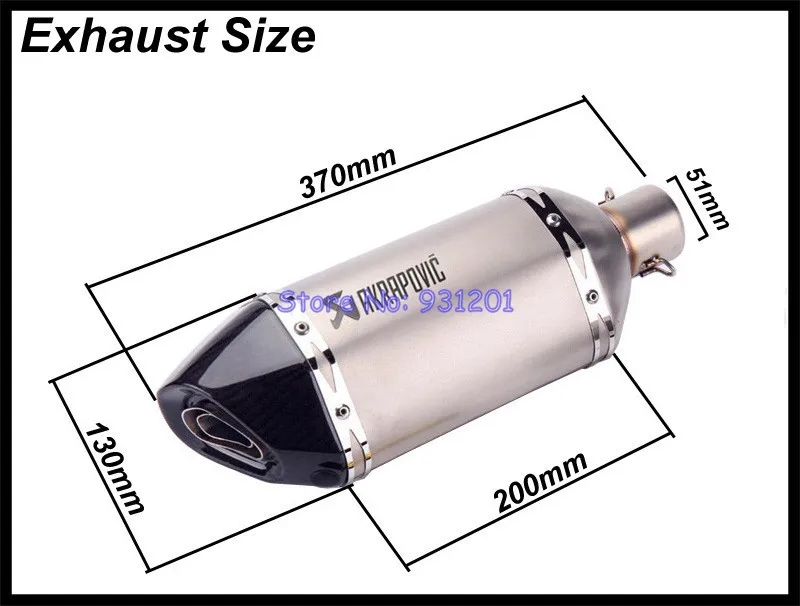 Мотоцикл слипоны для Kawasaki Z900 Z900 A2 выхлопная труба akrapovic глушитель выхлопной трубы ссылку средняя выхлопная труба мото