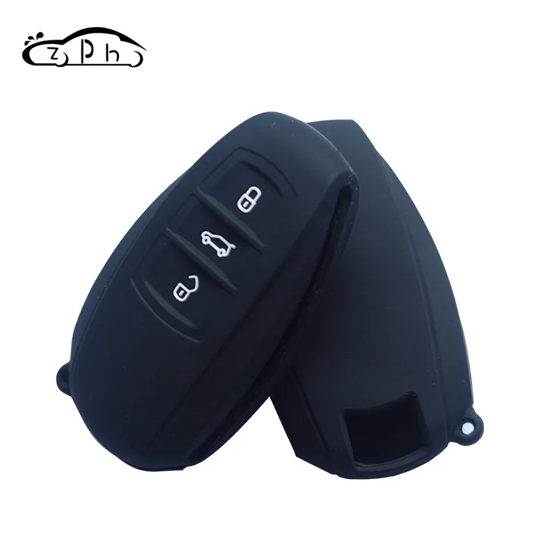 Чехол для ключа от автомобиля VW Touareg силиконовый чехол смарт-ключа с