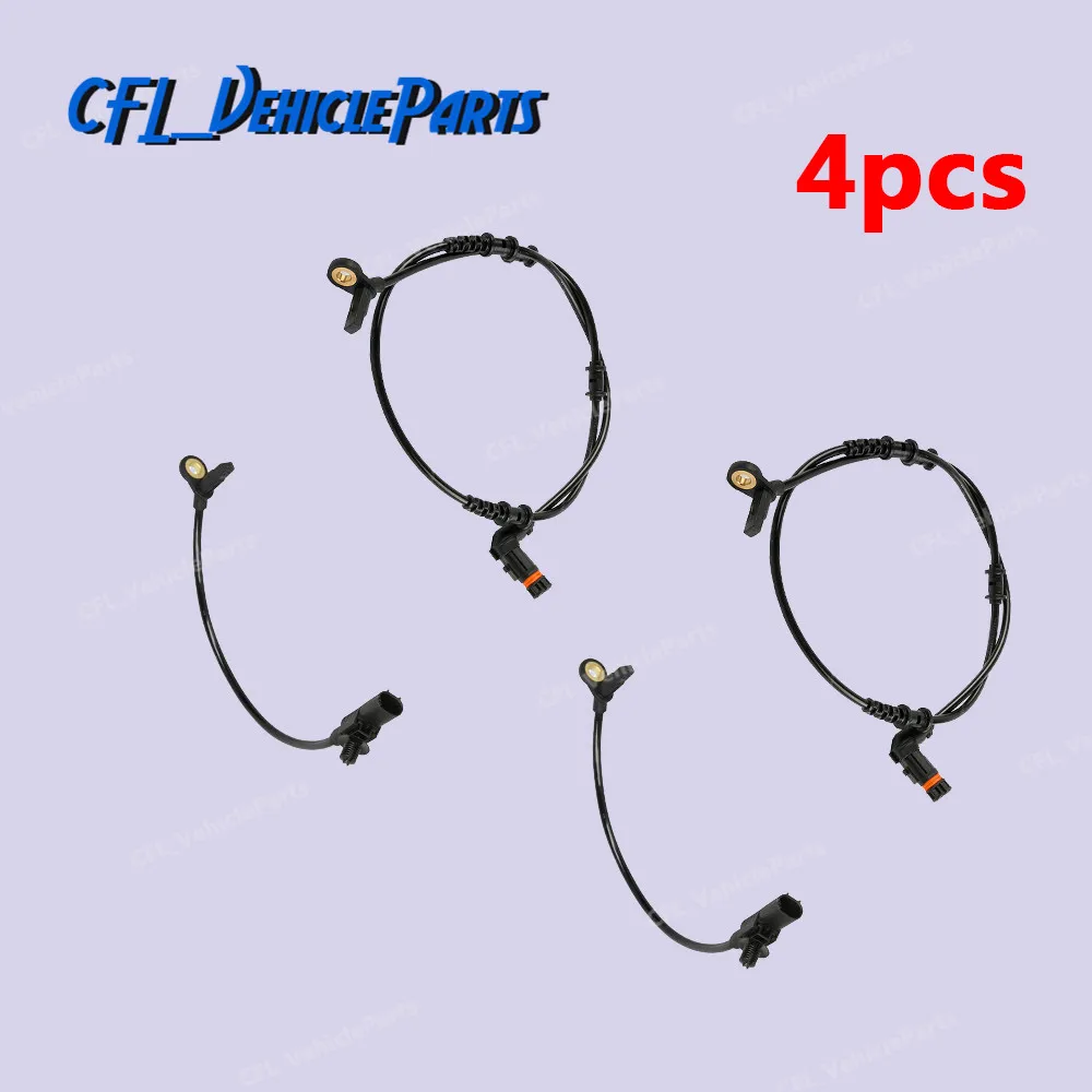 4 шт. ABS Скорость Сенсор сзади L/R 1645400917 1645400717 для Mercedes Benz W164 GL320 GL450 GL550 ML320 ML350|Корпус
