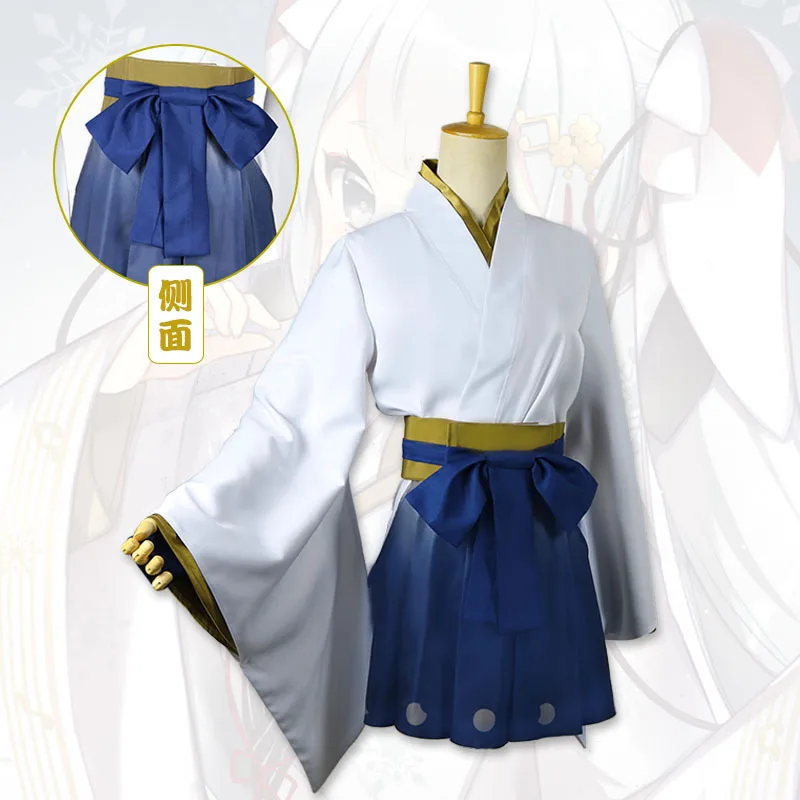 Hatsune Miku Senbonzakura Gumi кимоно платье-костюм для косплея костюм на заказ Mikbonzakura кимоно платье-костюм для косплея костюм парик - Цвет: D