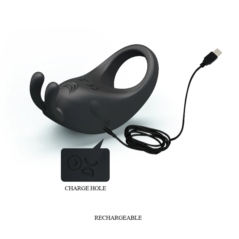 Adaner USB Перезаряжаемый вибратор для пениса секс игрушки пар 7 скоростей