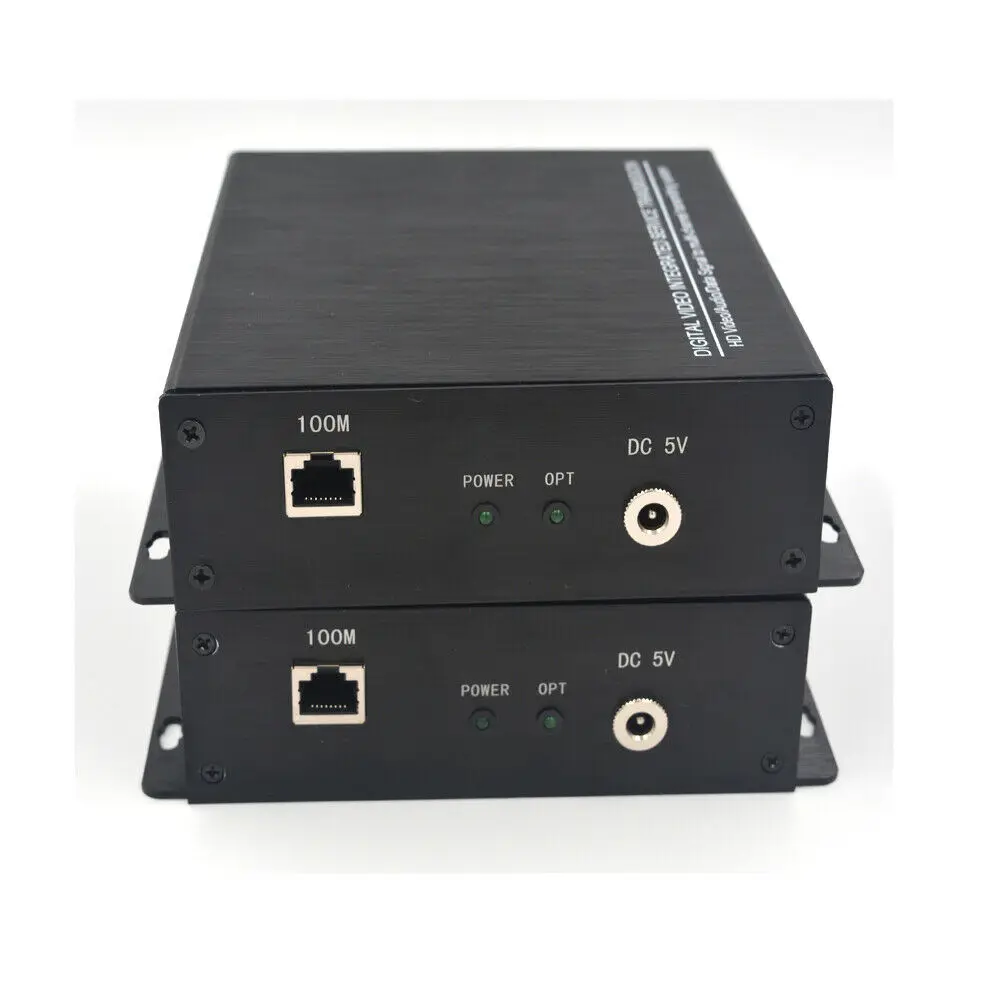 4 HD SDI видео аудио ethernet по волокну Оптические медиаконвертеры 1080i 59 94 FC |