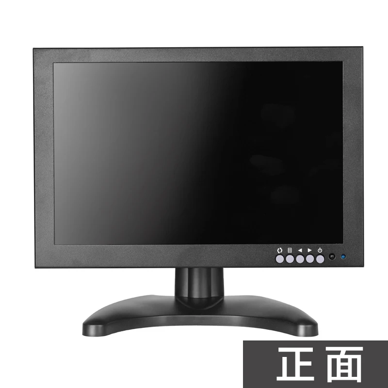 10-дюймовый монитор видеонаблюдения IPS 1280*800 с металлическим корпусом и разъемом