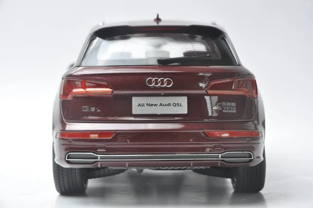 1:18 литая модель для Audi Q5L Q5 2018 красный новый внедорожник сплав игрушечный