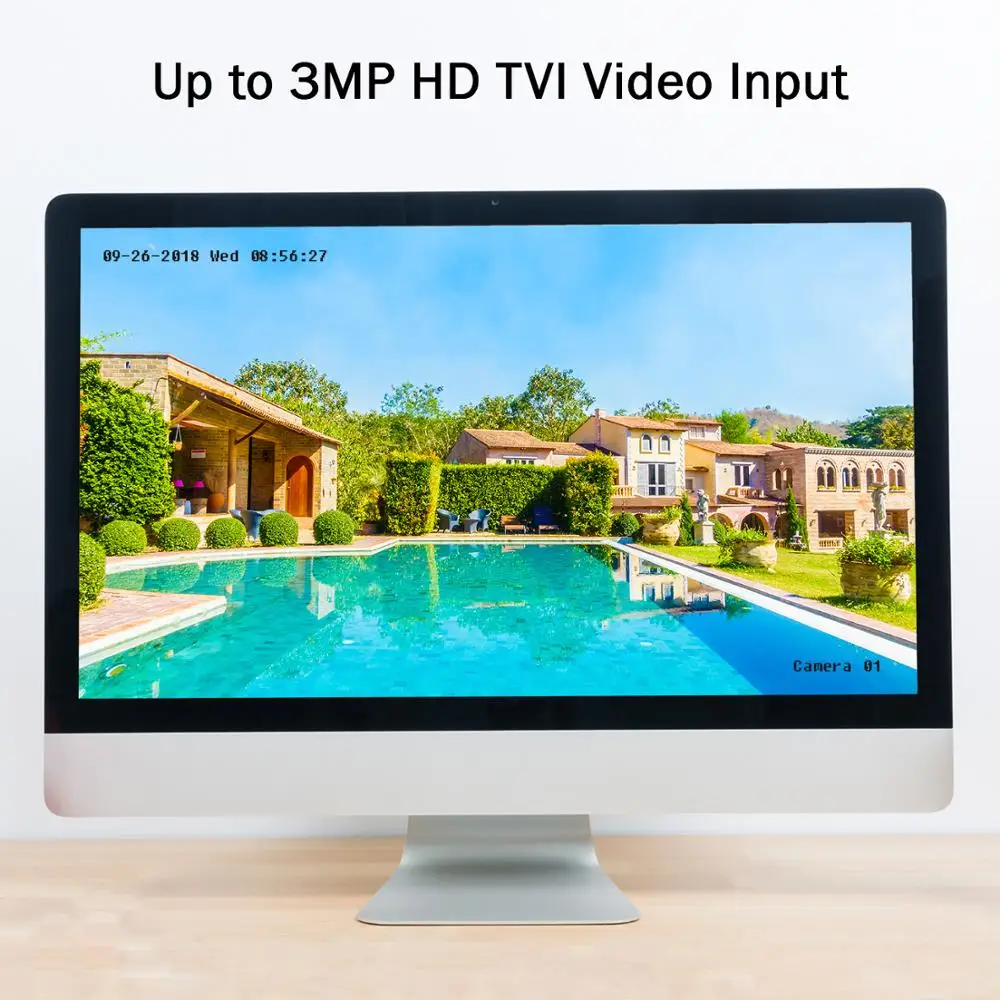 ANNKE 8CH HD 3MP 5в1 TVI CVI AHD IP безопасности DVR рекордер H.265 визуальный сигнал тревоги