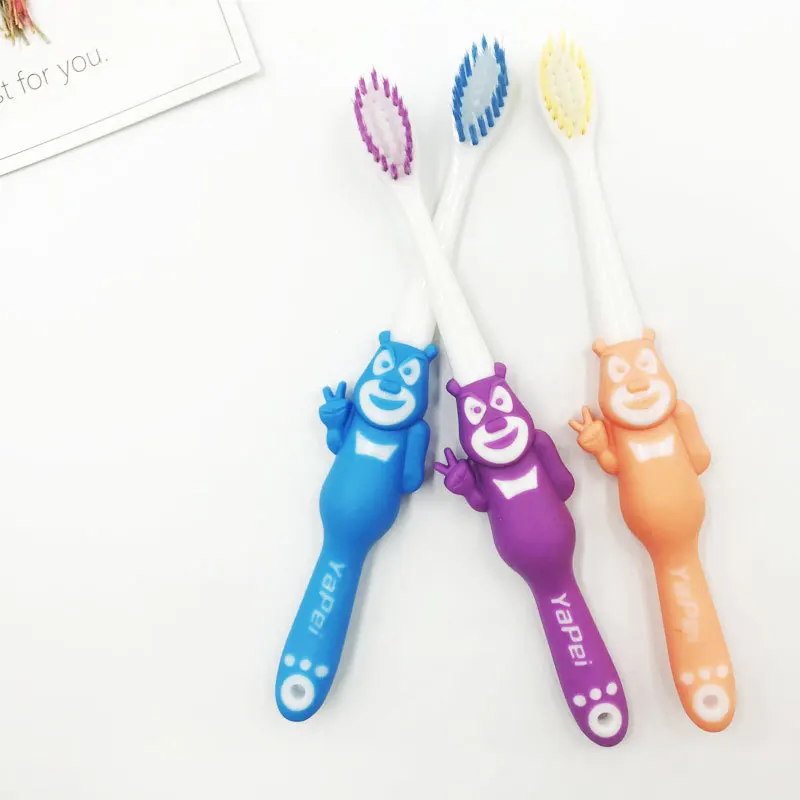 Детская бамбуковая зубная щетка 1 шт. уход за зубами отбеливающий язык очиститель