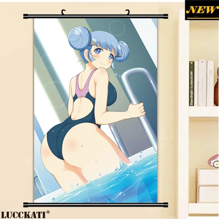 40X60 см Senran Kagura Burst новые волнистые игры, сексуальные лоли, игрушки, мультфильм, аниме, настенные фотообои плакат в рулоне, холст, живопись