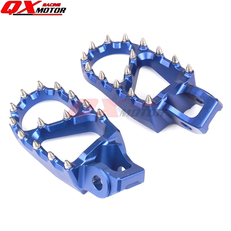 Синие 7075 подножки для ног педали YZ 85 125 250 YZ250F YZ426F YZ450F YZ125X YZ250X YZ250FX WR250F|Подставки под