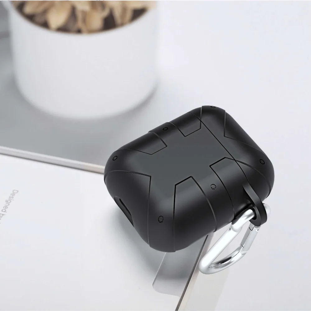 Для AirPods чехол роскошный спортивный противоударный чехол беспроводной Bluetooth чехол для гарнитуры силиконовый чехол для наушников для Air Pods зарядная коробка