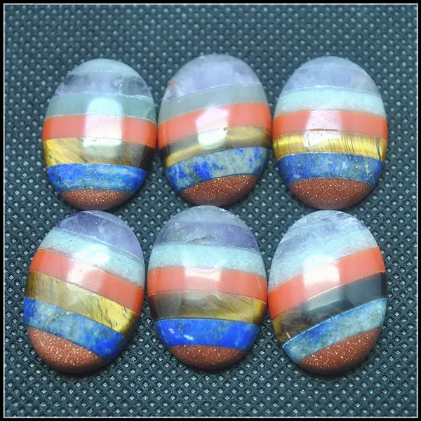 10PCS PINK Agate CABS natural gem stone cabochons new designs beadscabs diy jewelry making accessories size 18x25mm oval shapes | Украшения